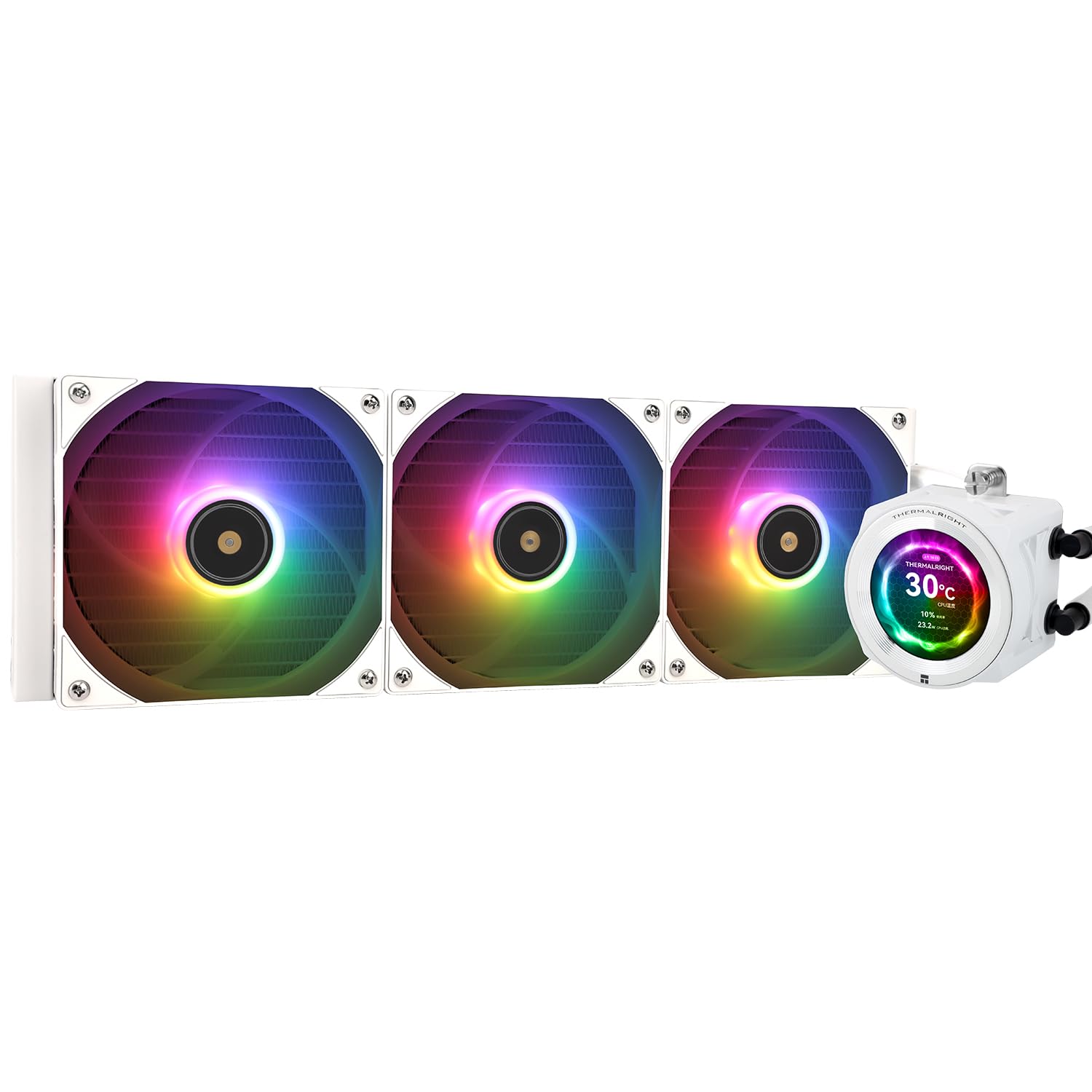 Thermalright Liquid Cooler Core Vision 360 LCD ARGB White Thermalright Liquid Cooler Core Vision 360 LCD ARGB White
